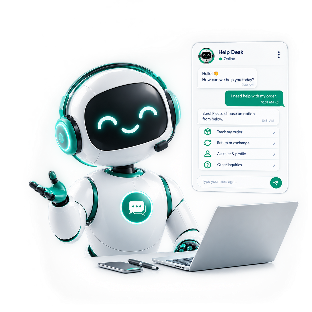 Service Chat Bots